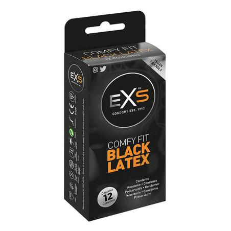 Black latex 12's