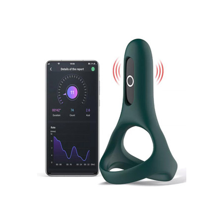 MAGIC MOTION - RISE SMART WEARABLE COCKRING GREEN