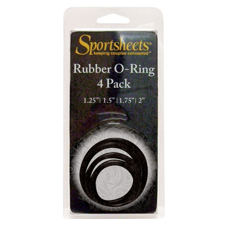 O-RINGS SET - 4 ASSORTED SIZES